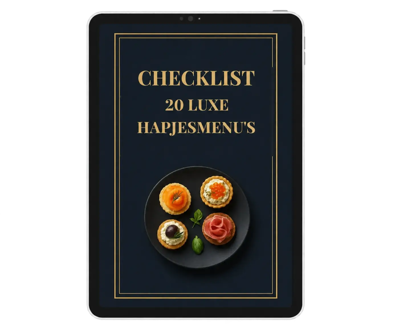 Cover van de checklist met premium pakketten