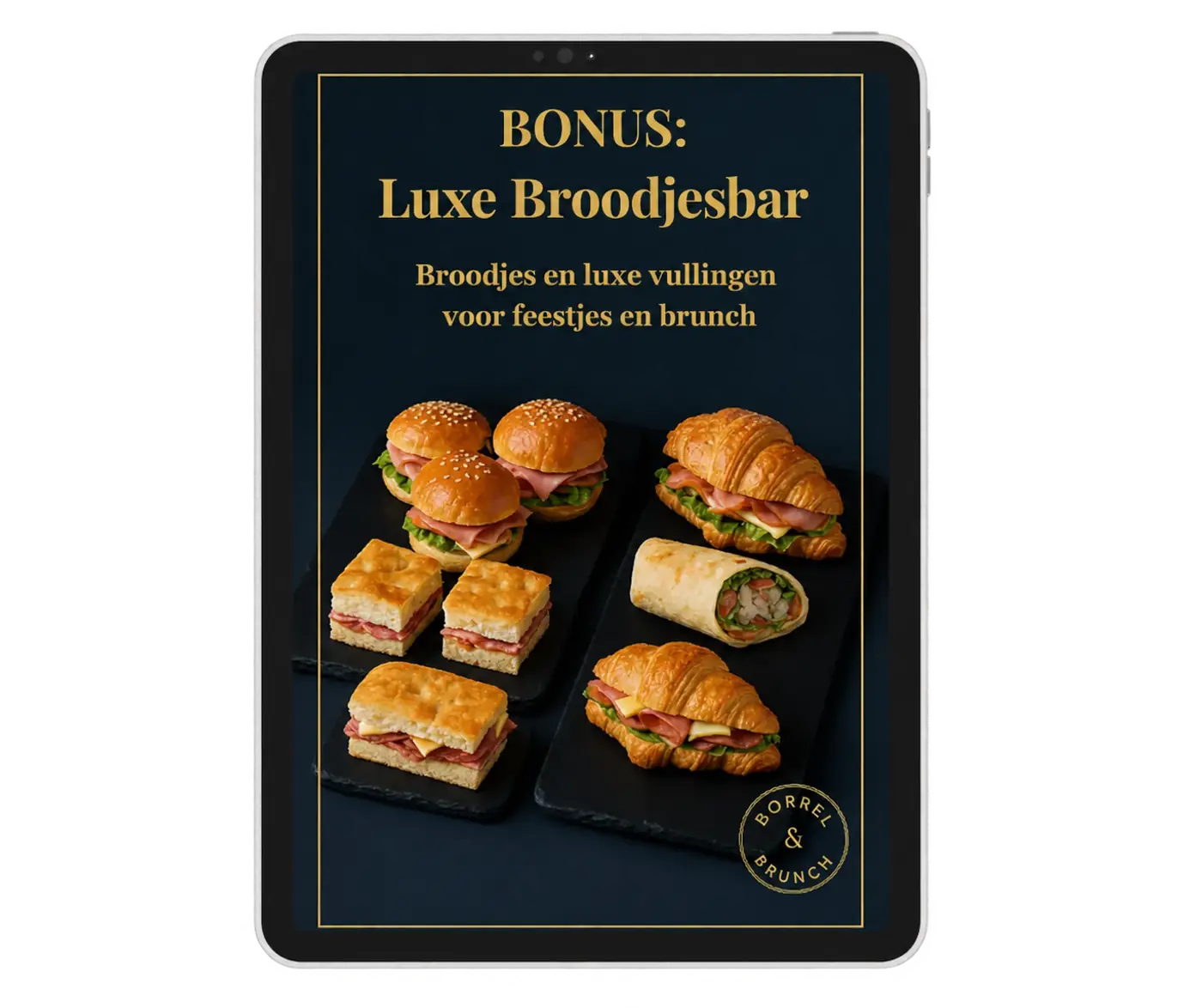 Cover van het e-book over de luxe broodjesbar