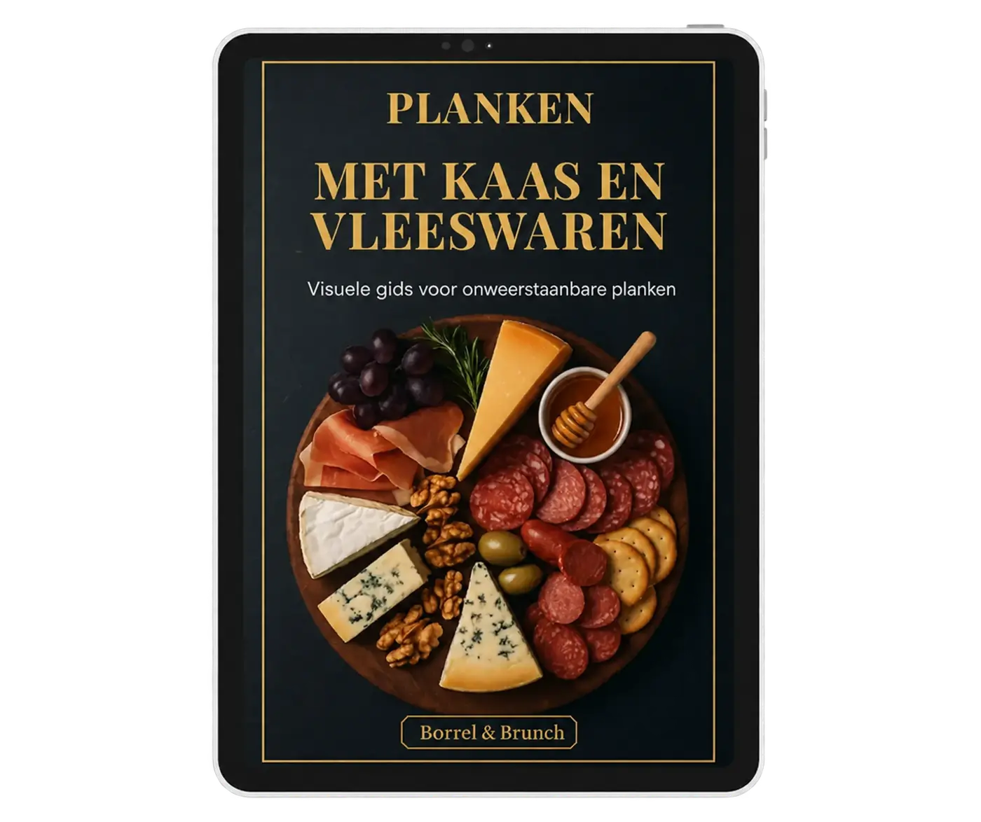 Cover van de gids voor planken met kaas en vleeswaren